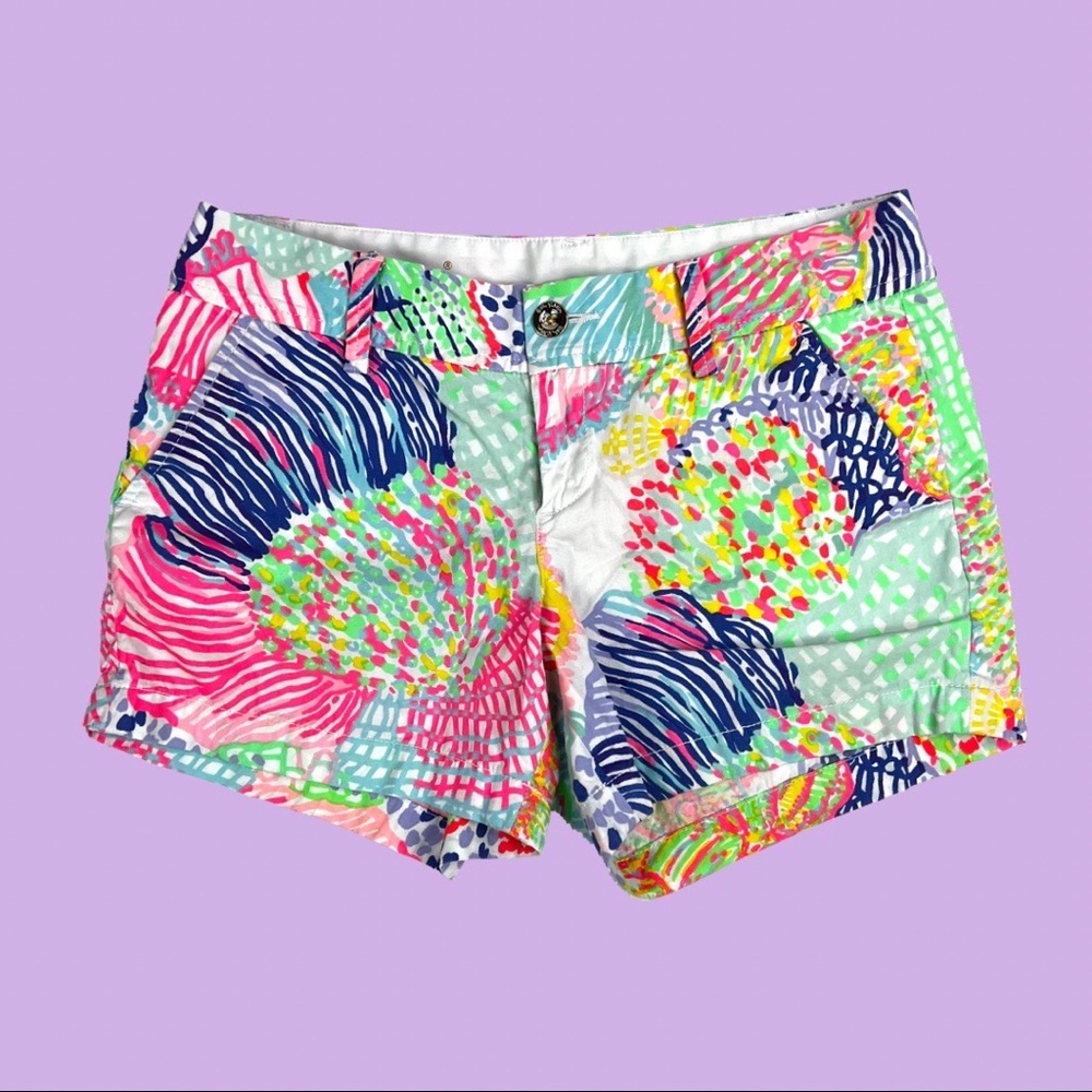 Lilly Pulitzer Callahan Shorts Multi Roar Of The Sea Print